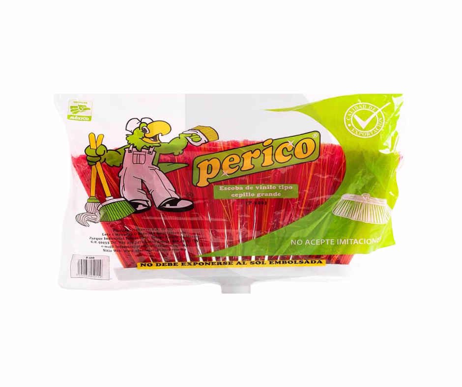 ESCOBA PERICO C/BASTÓN P-140